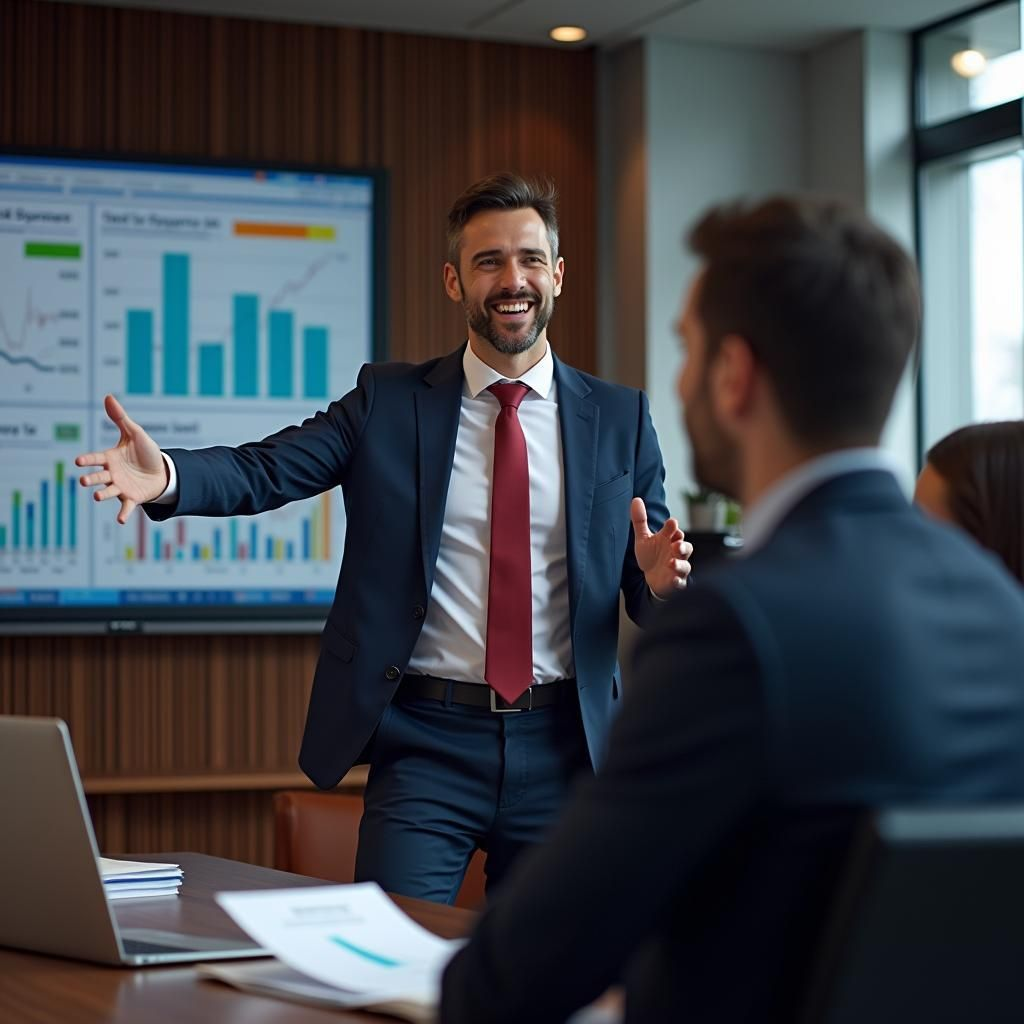 المبيعات والاستشارات